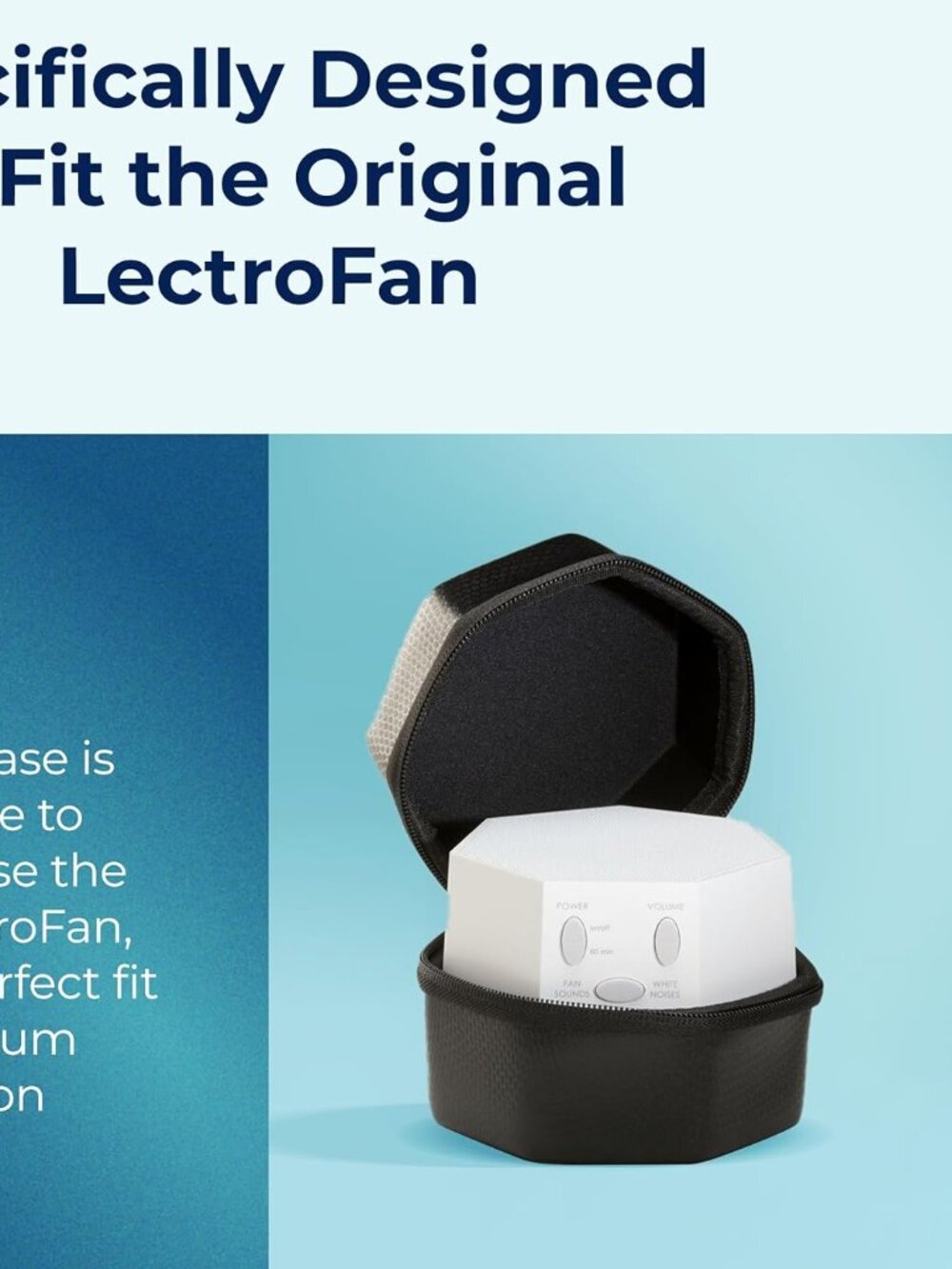 Adaptive Sound Technologies LectroFan Travel Case - Travel Case for LectroFan